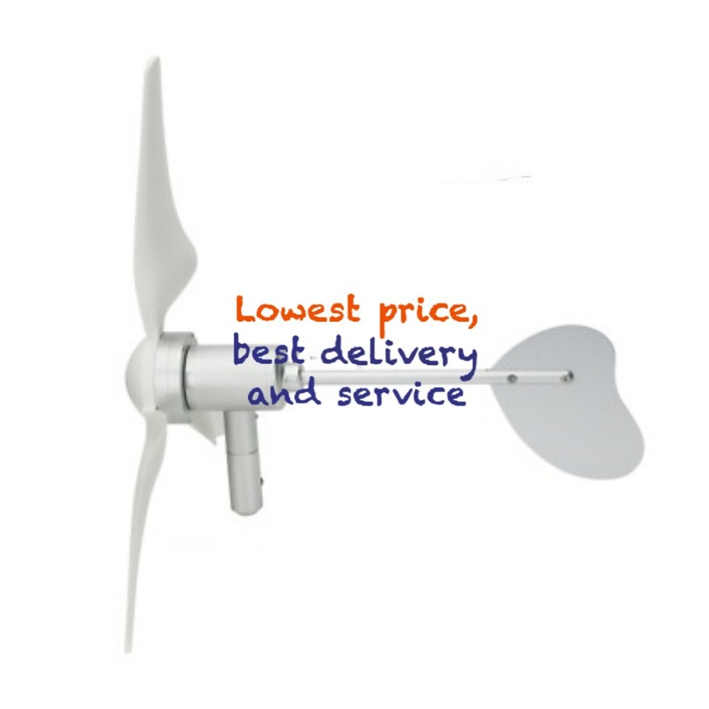 1PC 50W 1-24V High-End Micro Wind Generator Kit Portable Wind Turbine Generator