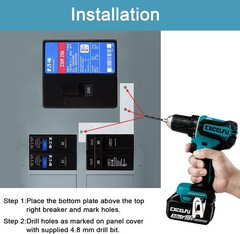 Generator Interlock Kit Compatible with Eaton Cutler Hammer BR Series 150 200