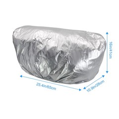 New Generator Cover All Season Outdoor Power Equipment Storage for Honda Silver