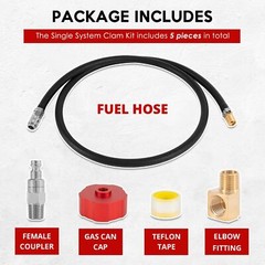 HND1.2CS I Single System Clam Kit Extended Run For Honda EU2000i/1000i Generator