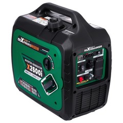 2500 watt 18kg Portable Gasoline Inverter Generator Low Oil/Overload LED Alert