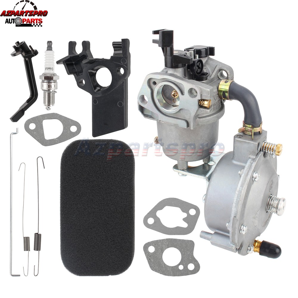 168F(5.5-6.5HP) 163/196cc Dual Fuel Carburetor LPG NG CNG for Generator Propane