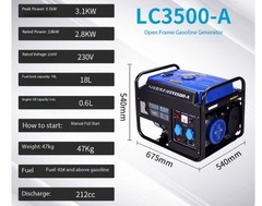 Gasoline Generator Small Household Outdoor Single/Three-Phase Silent.