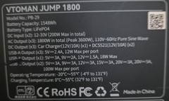 Vtoman Jump 1800w Power Station