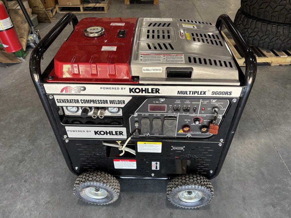 AMP Multiplex 9600RS – Generator / Welder / Air Compressor – Kohler Engine