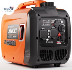 Inverter Generator 4300W Gas Powered Portable Super Quiet Outdoor Generator RV R