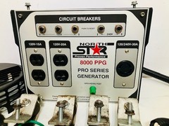 NORTH STAR 8000 PPG pro Series Generator Power Box plus extras – FREE SHIPPING