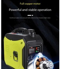 Parking Generator, Truck Air Conditioner, Silent High-power Gasoline Generator