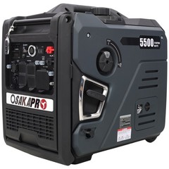 5500W Dual Fuel Inverter Generator w/ Remote Start, CO Sensor & Wheels