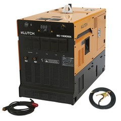 Klutch 11kW Engine-Driven Inverter Stick Welder/Generator with LCD Screen,