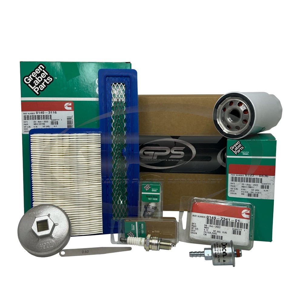 Gps Tune Up Kit For Onan Rv Generators 5500 And 7000, Hgjab, Hgjac And