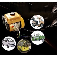 Electric Start 3kW 48V-72V Tricycle Four-Wheel Gasoline Generator Range Extender