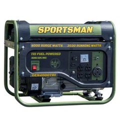 Sportsman 4,000-Watt Portable RV Ready Tri Fuel Gas Generator with Recoil Start