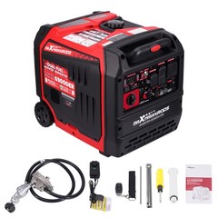 120/240V & Propane/Gas Portable Generator – 13.5h Runtime for Long Camping Trips