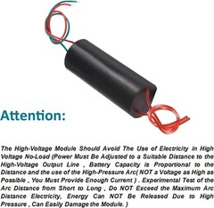 Certified 2-Piece High Voltage Generator 400kV – Perfect for Science Projects