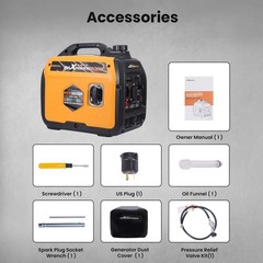 Dual Fuel Inverter Generator 3600/3800W for Tailgating and Wedding Events