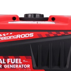 120/240V & Propane/Gas Portable Generator – 13.5h Runtime for Long Camping Trips