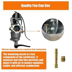 Rui xing Carburetor for DuroMax XP13000EH, XP13000DX, XP13000X 500cc Dual Fuel