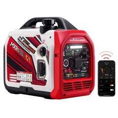 4KW Portable Dual Fuel Generator Inverter LPG/Gas Bluetooth E-Start 58dB