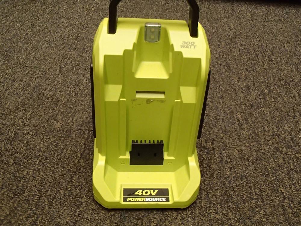 Ryobi Tools 40V Power Source 300W Battery Inverter RYi300BG Tool Only
