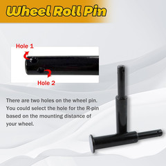 Generator Wheel Kit Compatible with Champion 2800-4750W with Folding Handle and