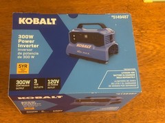 Kobalt 40V 300w Power Inverter #5149487 – New In Box – No Battery or Charger