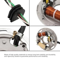 Generator Magneto Ignition Stator Coil Replacement for 6R8-85560-10-00 62T