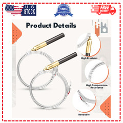 Kingdder 36″ Thermopile Generator 750mV for Gas Fireplace, 5 Pack