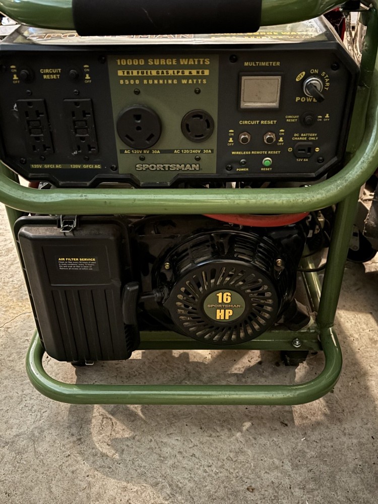Sportsman Tri fuel Generator 16 HP