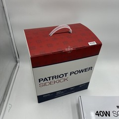 Patriot Power Sidekick 300w Solar Generator INCLUDES 4Patriots 40w Panel Charger