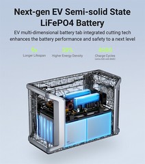 Dabbsson 2330Wh LFP Power Station Generator for Home Backup,RV,Outdoor Camping