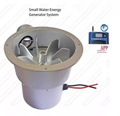 Hydroelectric Generator 12V24V Water Turbine Type DC Permanent Magnet Brushless