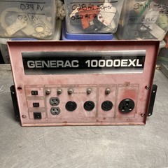 OEM GOOD USED GENERAC 10,000 EXL POWER CONTROL PANEL, BOARD, TRANSFORMER 96476GS