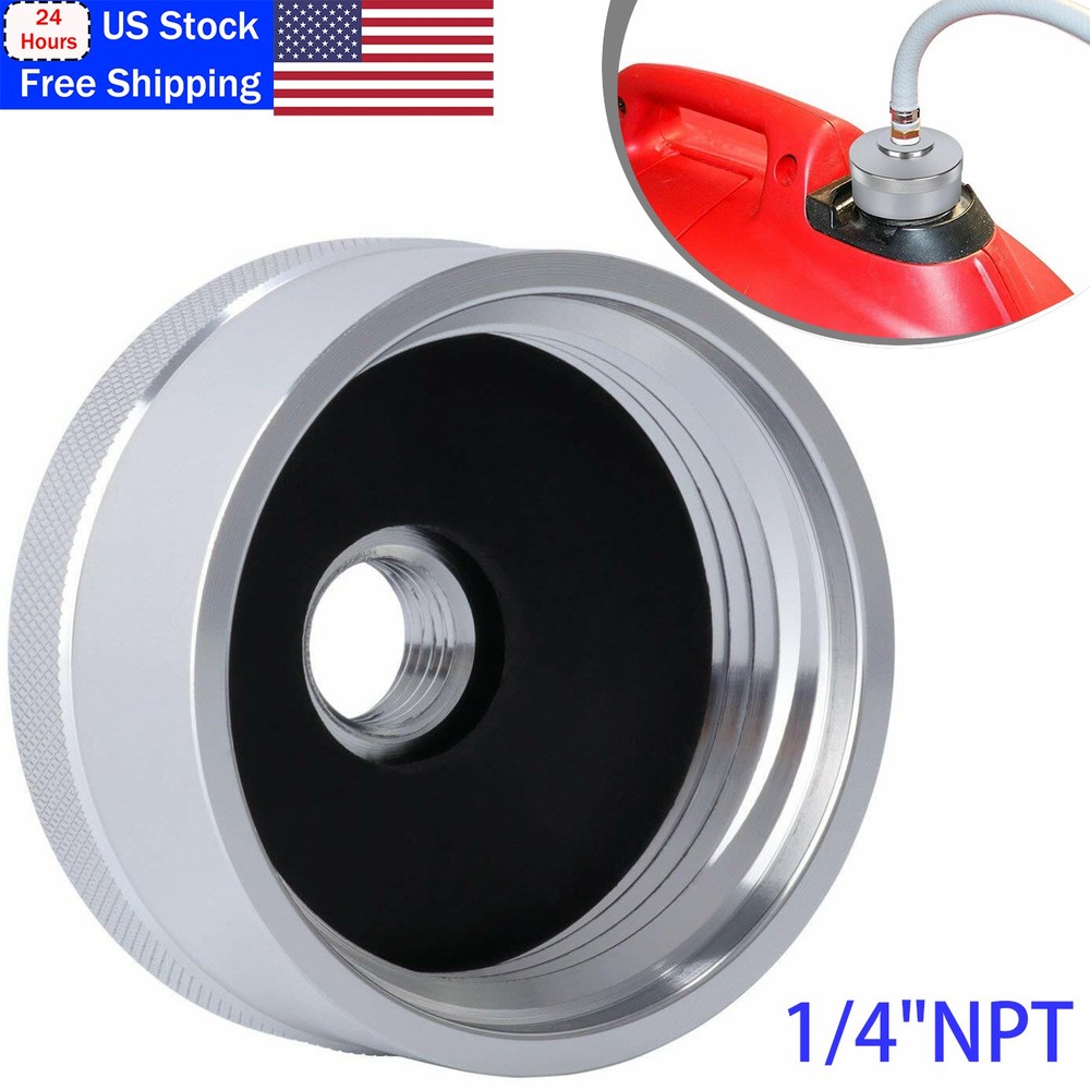 Extended Run Fuel Gas Cap For Honda Generator EU2000i EU1000i Fits 1/4″NPT Line