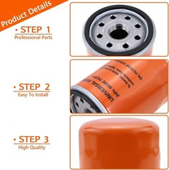 070185ES Oil Filter for Generac Guardian 8-24kW Air-Cooled Home Standby & Por…