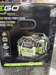 EGO #PST3042 POWER+ Nexus Portable Station 3000W—2 X 7.5 Ah Batteries + Charger