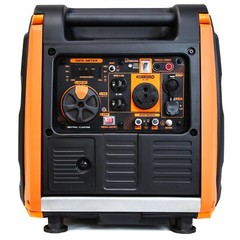Super Quiet 4000W RV-Ready Portable Inverter Generator, Fuel Shut-Off/CO Sensor
