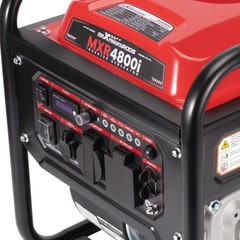 4800W Peak 3500W Portable Inverter Generator Gas Powered Digital LCD 120V USB