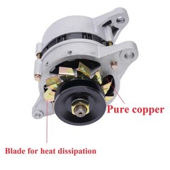 Brushless Permanent Magnet Generator 1000W 12V Low RPM with Voltage Stabilizer
