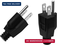 2 Pack Neutral Ground Bonding Plug for Portable Inverter Generator, Surge Protec