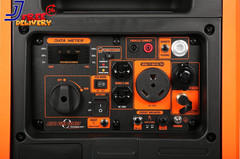 Super Quiet 4500-Watt Remote Electric Start Dual Fuel Portable Inverter Generato