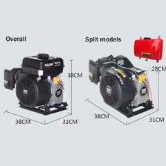 5KW 6KW 48V 60V 72V Electric Vehicle Range Extender Charging Gasoline Generator