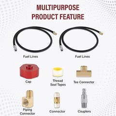 HND1.2CD Bergs II Dual System Fuel Extender Kit for Honda EU1000 EU2000 EU2200