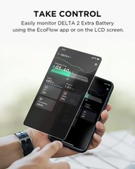 EcoFlow DELTA 2 Smart Generator Extra Battery 1024Wh for Outdoor, RV, LiFePO4