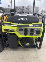 RYOBI 6,500-Watt Gasoline Powered Portable Generator with CO Shutdown Sensor