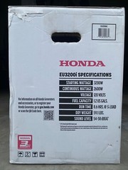Honda EU3200i Fuel Injected Inverter Generator