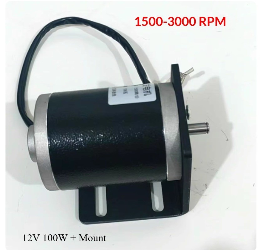 12V/24V Permanent Magnet DC Generator for Hand-Crank & Wind Power Use
