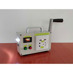 Hand Crank Generator Emergency Power Supply 220V 150W Li Battery Version tp1