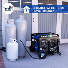 XP13000EH 13,000-Watt Dual Fuel Portable Generator – Gas & Propane, Electric Sta