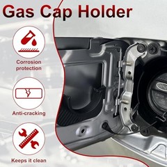 Gas Cap Holder, Automotive Replacement Fuel Tank Caps Hook Bracket with Off